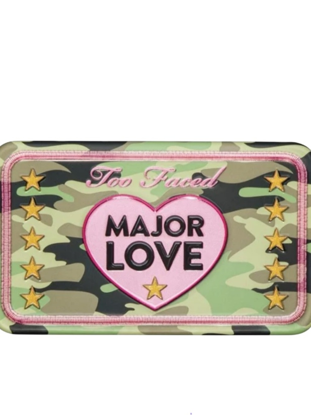 NEW Too Faced Major Love Doll size eyeshadow palette. Smells like pears